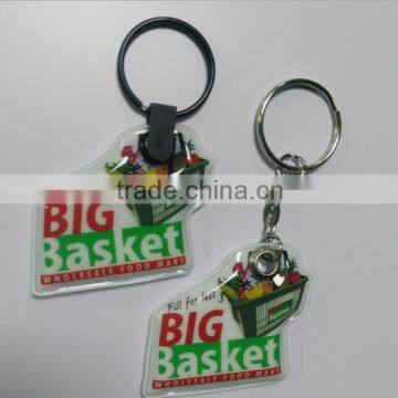 hina Manufacturer Souvenir Pvc Led Light Keychain