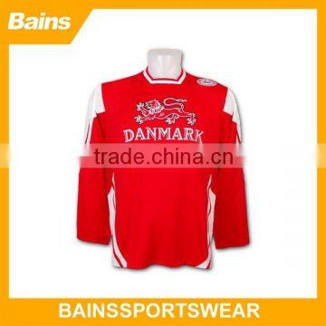 100% polyester dry fit team canada ice hockey jerseys/ice hockey wear/cheap ice hockey jerseys