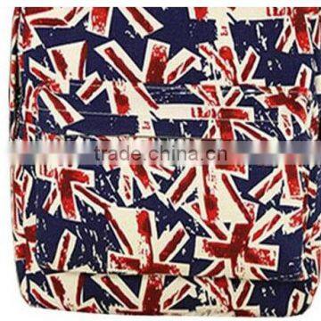 Hippie Facebook Canvas Backpacks Student School Bag Cartoon mc Print Rucksack Outdoor Travel Pack Graffit photo-5