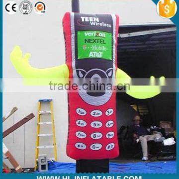 Advertising inflatable mobile phone air dancer                        
                                                Quality Choice