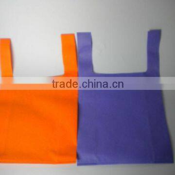 Full face T-shirt shape non woven supermarket bag