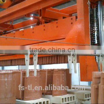 clay machine for loading and unloading
