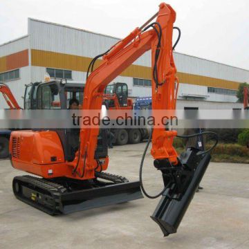 4ton crawler excavator with Japan Yanmar engine,hammer,tilt bucket,A/C,cabin,CE