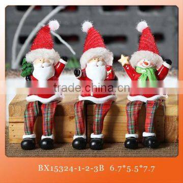 Ceramic Christmas decorative santa