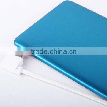 Holly Credit Card 32000mah Mobile Power Bank With Built in Cable, Mobile Power Bank photo-5