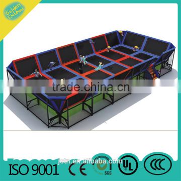 newest style large indoor trampoline park for amusement play