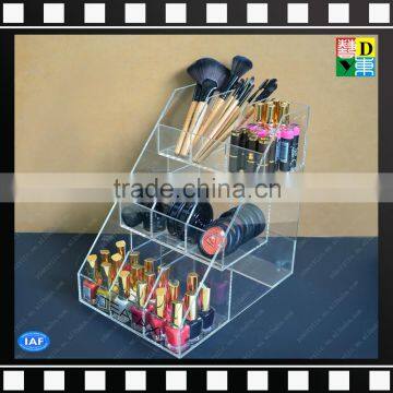 2016 Luxury Clear Acrylic Makeup Storage / Organizer Box For Sale