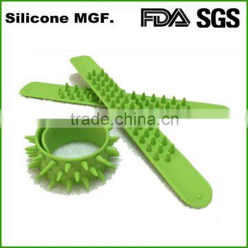 Wholesale Spring Steel Silicone Elastic Slap Band Ruler photo-4