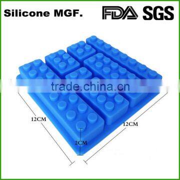 Chips block designer whisky lego ice mold silicone mini ice cube tray