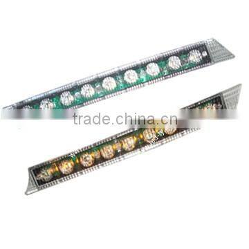 2x8 LED daytime running light with turn light