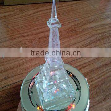 High quality crystal paris tower led light stand