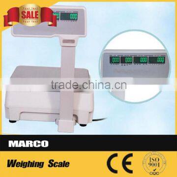 Barcode Types Digital Weight Scale rs 232 Electronic Scale With Label Printer photo-5