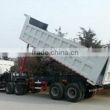 China top brand SINOTRUK tractor tipper trailer/dump trailer