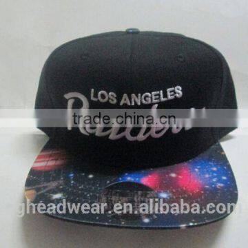 Custom snapback hats wholesale/snapback cap/nylon snapback