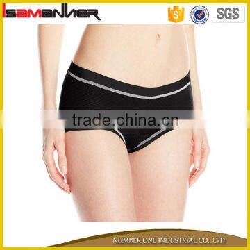 Trendy simple design low waist spandex cotton sexy young teen girl underwear