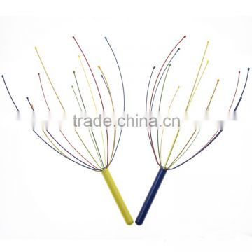 Colorful Hand Held Scalp Head Massager