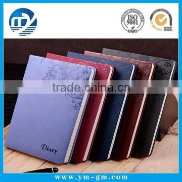 best selling school notebook with elastic band,a5 notebook,pu leather classmate notebook