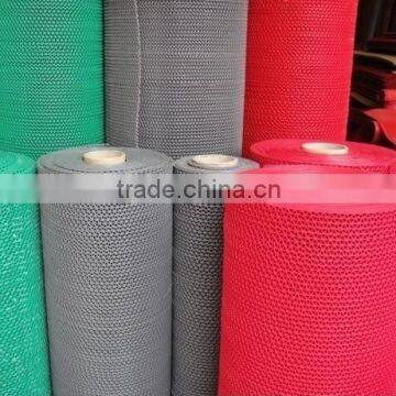 pvc S mat with hole for waterproof china bath mats