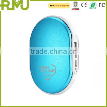 mobile external battery hand warmer power bank 10000mAh