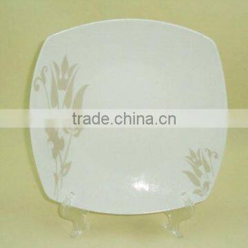 Square plate,porceline dishes,dinner plate