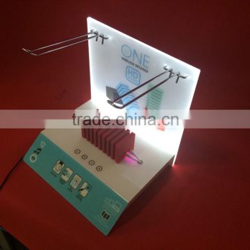 new products OEM / ODM counter acrylic bluetooth speaker display stand