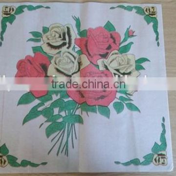 Hot sale airlaid napkin /table cloth (disposable eco-friendly)