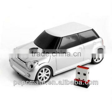 2.4G Wireless Mini Cooper Shape Mouse