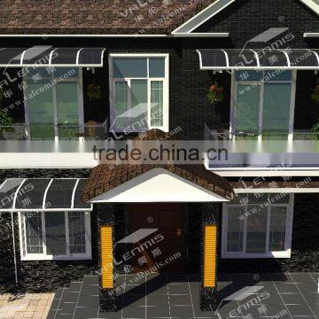 Residential rainproof sunshade shed window