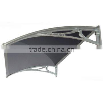 Popular DIY double retractable awning polycarbonate awning window awning shelter or door canopy