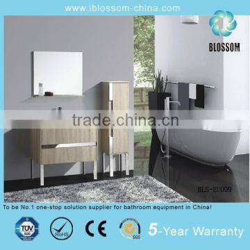 Freestanding bathroom mdf cabinet european bathroom furniture