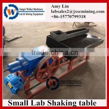 gold concentration equipment mini shaking table, small shake table in mining