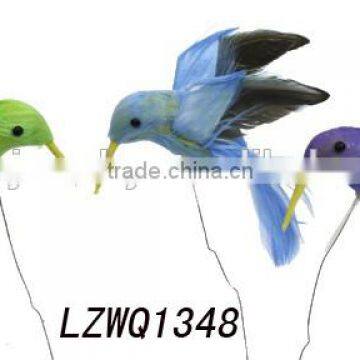 Fancy artificial feather birds LZWQ1348