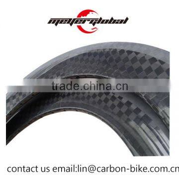 MeyerGlobal 20'' 50mm Bike Rim 451 BMX Carbon Bike Clincher Rim 12k Glassy photo-3