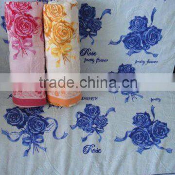 cotton printed bed sheet wholesale