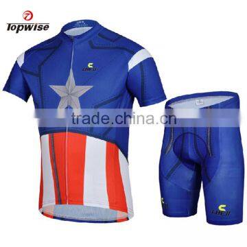 China Manufacturer Short Sleeve Cycling Wear Team Race Sports Pro Cycling Wear