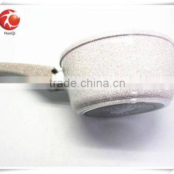 HQ new design aluminium stone coated saute pan