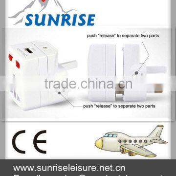 36184# Universal Travel AC Power Adapter USB Charger photo-4