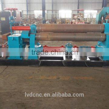 Hot Selling W11S 16x2000 Roll Aluminum Sheet Machine , Mechanical 3-roller Rolling Steel , Aluminum Sheet Roller photo-6