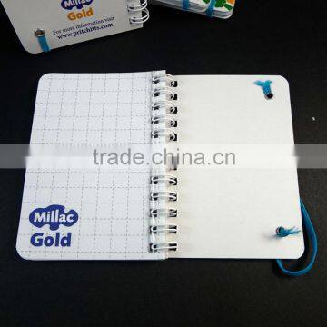 A7 White Spiral Paper Mini Note Book photo-5