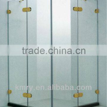 2 Sided Frameless Tempered Glass Shower Cubicles Enclosure Wholesale Shower Enclosures(KK3312)