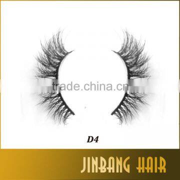 2016 whole sale private label mink eyelashes 3D mink eyelashes mink strip eyelashes