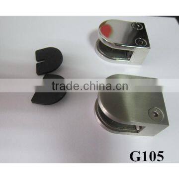 Stainless Steel D Glass Mounting Spring Clamp/Clip Sheet Glass Holder