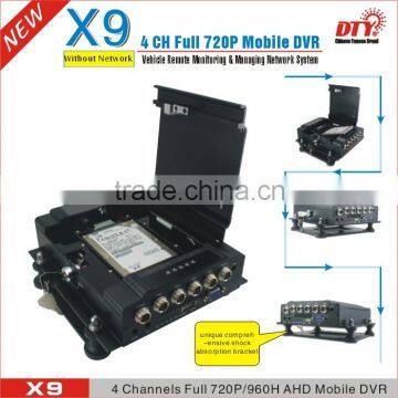 4H AHD Mobile Dvr for Truck/ AHD DVR With Built-in HDD H 264 photo-3