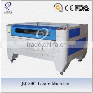 JQ1390 laser cutting machine for cutting MDF