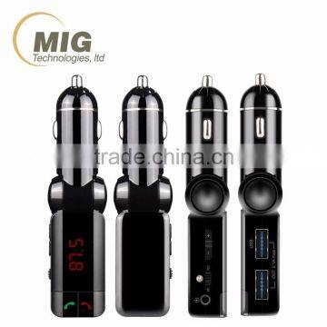 New Dual USB Port Car Pickup Bluetooth FM Transmitter MP3 Player LCD Digital Kit photo-2