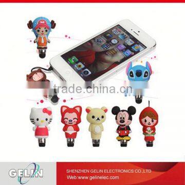 new design cartoon tablet touch screen stylus pen