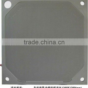 rubber membrane filtration plate