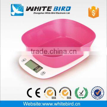 ABS Electronic Digital Weight Kitchen Scale With 1Litre Bowl photo-5