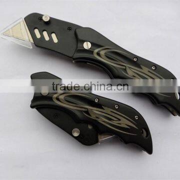 aluminium alloy Blade retractable utility knife