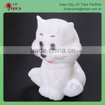 Colorful cat liled pillar candle festival toy for promotion